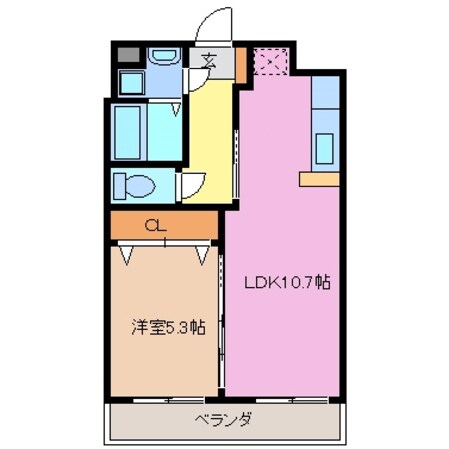 平田町駅 徒歩9分 1階の物件間取画像